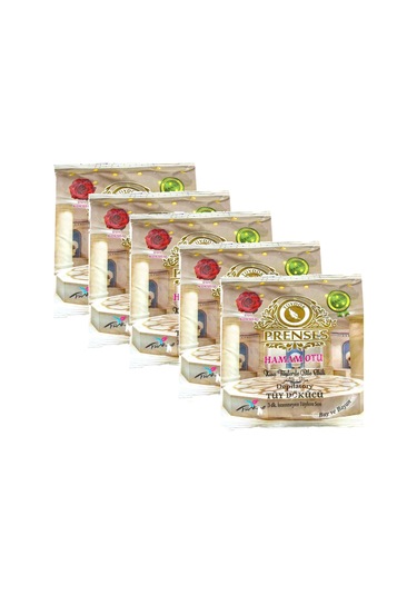 Prenses Gül Kokulu Tüy Dökücü Hamamotu Tozu 5 x 200 G