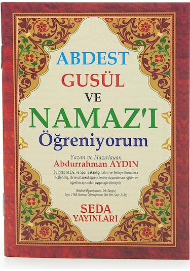 Oğlumun Sesli Namaz Öğretici Seccade Seti Mavi