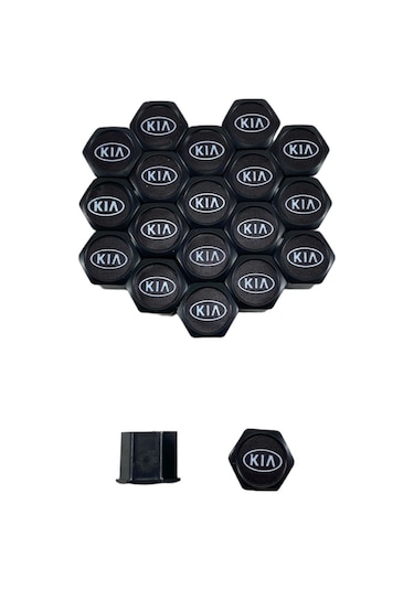Kia 19 Mm 20 Li Takım Set Oto Çelik Jant Bıjon Kapağı