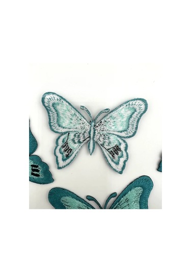 Sewing Accessories Denisova Termal Uygulama Termo Çıkartma Kelebek Nakış Lato 6'lı 384578918