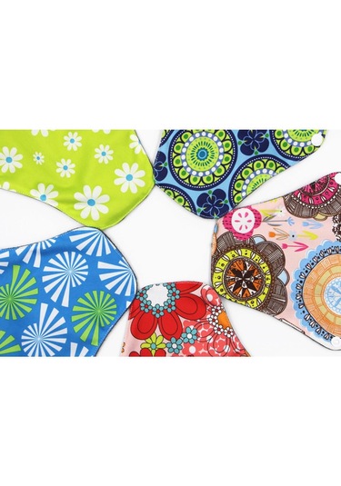 Yvonne Kadın Hijyenik Elyaf Su Geçirmez Regl Pedi Yıkanabilir Yeniden Kullanılabilir