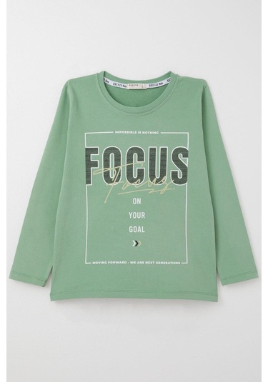 Breeze Erkek Çocuk Uzun Kollu Tişört Slogan Temalı Yazı Baskılı 6-12 Yaş, Mint Yeşili Mint Yeşili Breeze Erkek Çocuk Uzun Kollu Tişört Slogan Temalı Yazı Baskılı 6-12 Yaş, Mint Yeşili Mint Yeşili