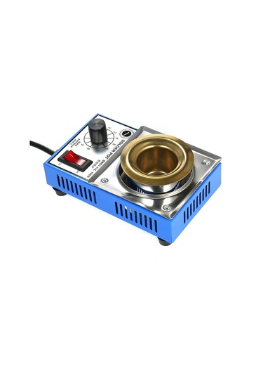 Hallow 100 W 220 V 38 MM 250g Mini Kurşunsuz Lehim Pot Titanium