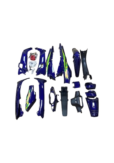 Cup 100 Kaporta Seti Kalipso-çelik Mavi Far+stop Dahil Arr1014