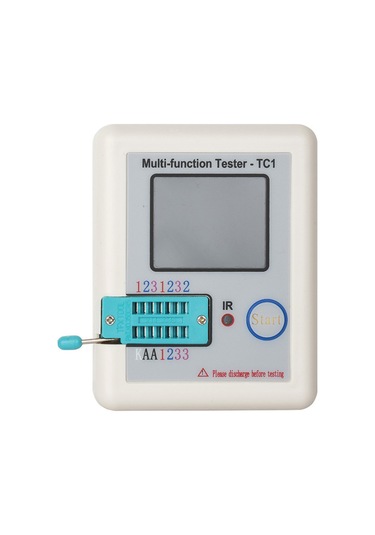Yaozixa Lcr-tc1 Transistör Test Cihazı - Radyo Bileşenleri Tanı + Otomatik Tespit + Renkli Tft Ekranlı - Direnç, Kapasitans, Endüktans Ölçümü