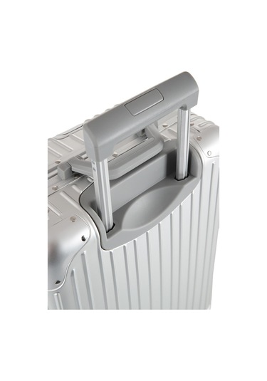 Alüminyum Kabin Boy Valiz - Beyaz Beyaz