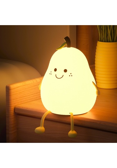 Yifomall Çocuklar İçin Silikon Uyku Lambası - 7 Renkli Mod Ve Zamanlayıcı Kapatma Özelliği, Sevimli Hediye Seçeneği Diğer