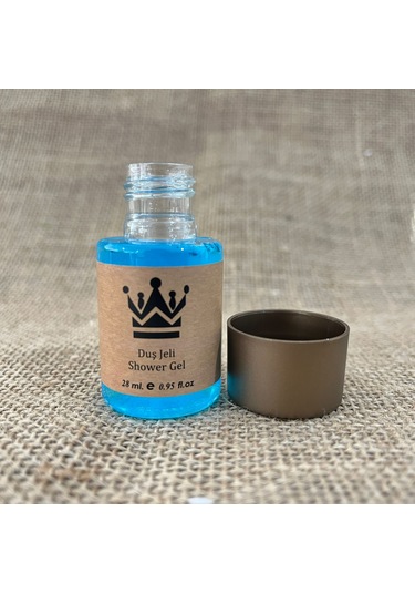 Otel Duş Jeli Geniş Kapak Kraft 30 Ml - 100 Adet