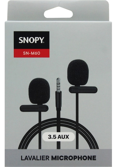 Snopy SN-M60 Yaka Mikrofonu
