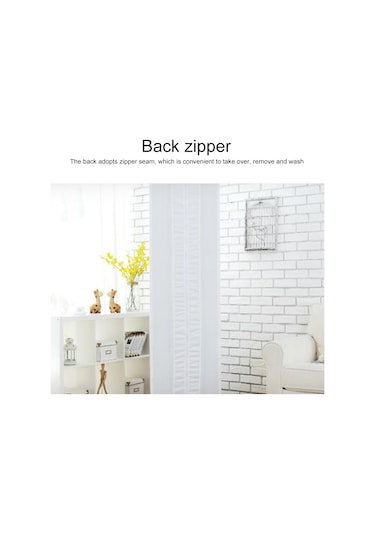 Sones Basit Dikey Dolap Tipi Her Şey Dahil Klima Kumaş Toz Kapağı, Boyut: 180x55x35cm, Stil: Yeşil Bitki