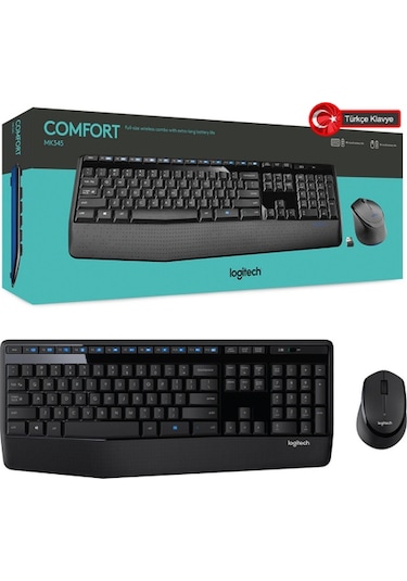 Logıtech Mk345 Klavye+ Mouse Kablosuz (920-006514)