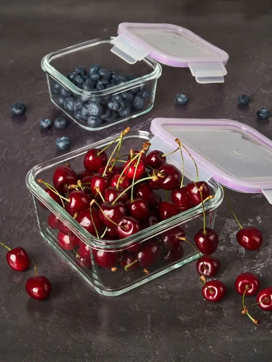 Eley Kapaklı 2'li Yemek Saklama Kabı Seti, 450ml Ve 1030ml 14646094 Beyaz