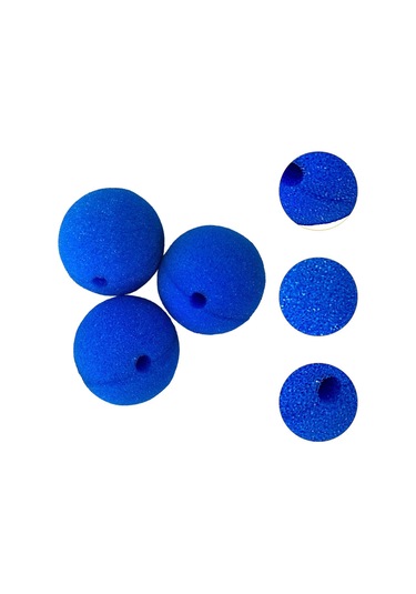 Suntek 50 Adet Palyaço Burun Kadınlar Için Erkekler 2 Mavi