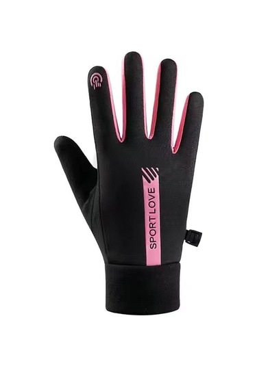 Sımıcg Kışlık Kadın Termal Eldiven - Pembe