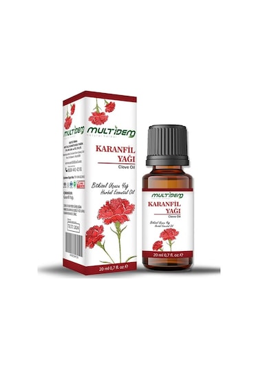 Multidem  Karanfil Uçucu Bitkisel Yağı 2 x 20 ml