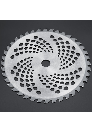 Geeroyoo 10 İnç Çelik Çim Biçme Bıçağı - 40 Dişli, Keskin Ve Dayanıklı - Bahçe Trimmerları İçin Uyumlu