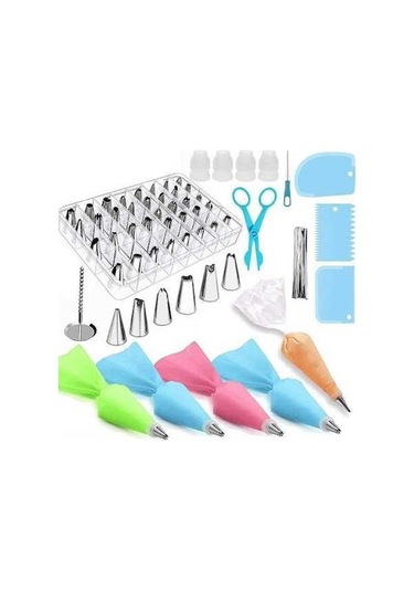 Novahub Profesyonel Pasta Dekorasyon Seti - Yeniden Kullanılabilir Kek Süsleme Çantası Diğer