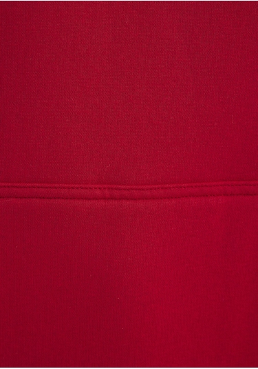 Mavi - Mavi Logo Baskılı Kapüşonlu Kadın Sweatshirt 1600361-86417 Kırmızı