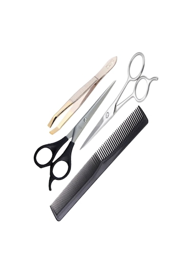 Primesegment Kuaför Seti 4'Lü Set Berber Seti Berber Makası