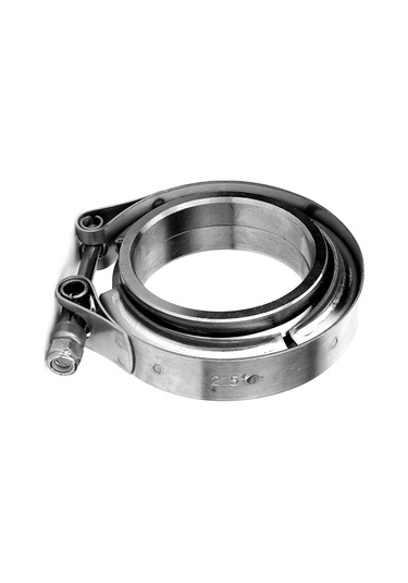 Geeroyoo 2.5 İnç 304 Paslanmaz Çelik V-band Klem + 2 Flanş, Turbo Egzos Sistemleri İçin Kaynaklı Bağlama, Evrensel Uyumlu Ve Dayanıklı