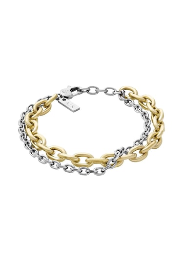 Armani Exchange Axg0162-710 Erkek Bileklik Altın - Metalik Gri