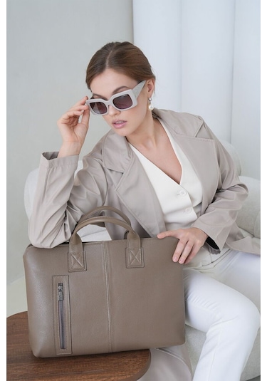 Bilik Deri Business Toprak Unisex Laptop & Evrak Çantası Blm09 2197 4040104