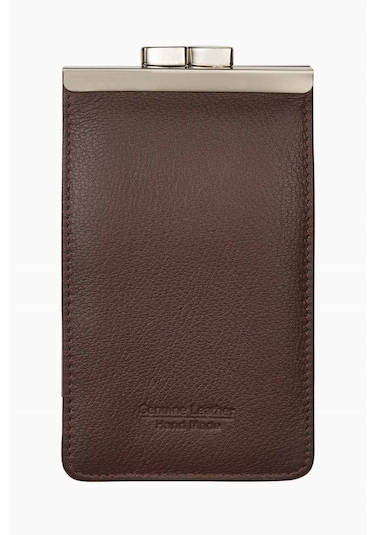 Hakiki Deri Sigaralık-kahverengi Acı Kahverengi