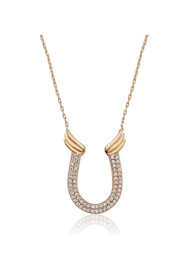 925 Ayar Gümüş Nal Kolye Gümüş