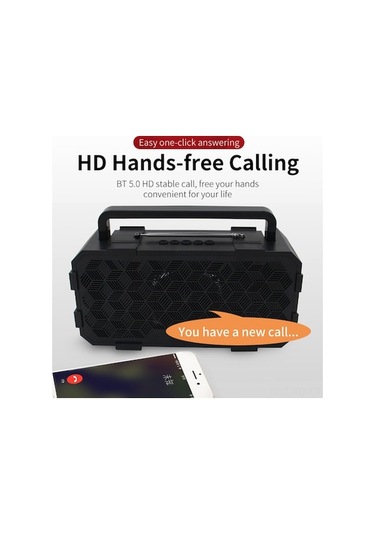 Bluetooth 5.0 Hoparlör: Gece Balıkçılığı Ve Kamp İçin Flaş Işık, Çoklu Ses Efektleri, Aux, Tf, Usb Desteği