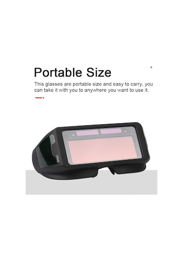 Geeksen "güneş Enerjili Otomatik Kararan Kaynak Gözlüğü - Elektrik Ve Argon Kaynağı İçin Güvenli Koruma"