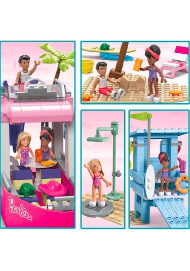 MEGA Barbie Malibu Rüya Teknesi  HPN79