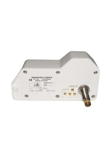 TMC silecek motoru Kutulu 12V 51 MM Şaft Tekne