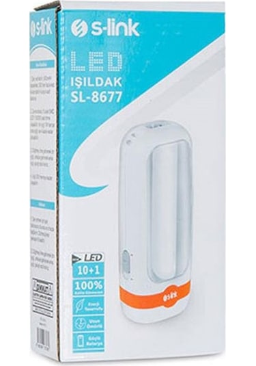 S-Link SL-8677 1W 1+10 Smd Ledli Işıldak - 22140