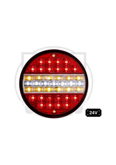 2 Adet Hamburger Ledli Stop Lamba 4 Fonksiyonlu 24v.