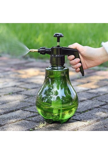 Besthome1 1.5l Yeşil Bahçe Spreyi, Basınçlı Sulama Aracı, Geniş Kapasiteli Ev Sulama Kabı