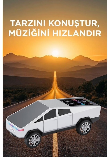 Torima D68 Cybertruck Araba Tasarımlı Bluetooth Hoparlör