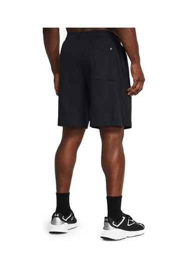 Under Armour Rival Waffle Short Erkek Şort 1383107-001 Siyah