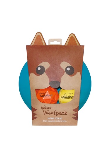 Waboba Woofpack Frizbi Top Köpek Oyuncağı Oyun Seti