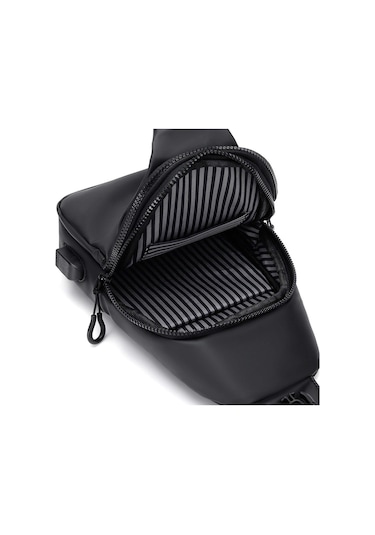 Jeemson Erkekler İçin Su Geçirmez Çapraz Çanta - Usb Portlu, Çok Bölmeli, Büyük Kapasiteli Outdoor Sling Bag Çok Renkli