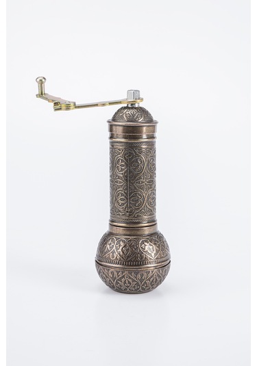 Gaziantep Otantik Kahve Değirmeni Baharat Değirmeni Yük:18cm Eni:6,0cm Ağırlık:450gr