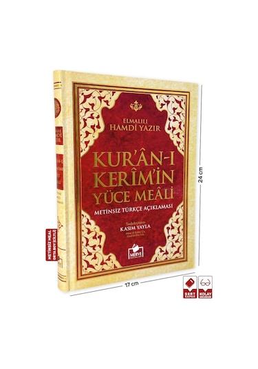 Kuranı Kerim Metinsiz Yüce Meali Orta Boy