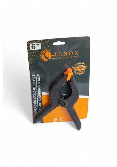 Lenox 6" Plastik Yaylı Kelepçe