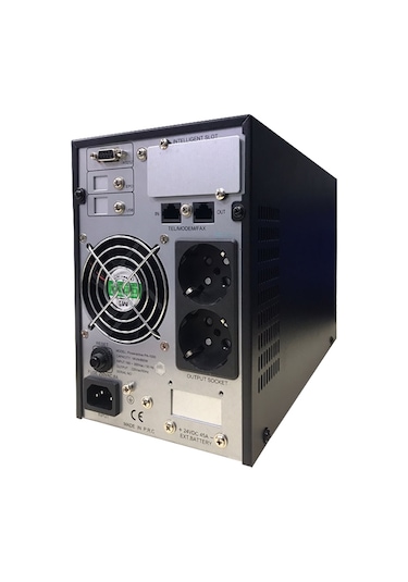 SPower 1 KVA Baracuda Pro Online UPS Güç Kaynağı