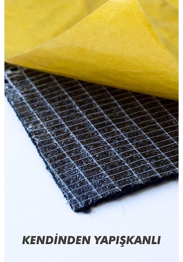 Otomotiv Kaplama Keçe/Kumaş  Kendinden Yapışkanlı 3mm Kalınlık