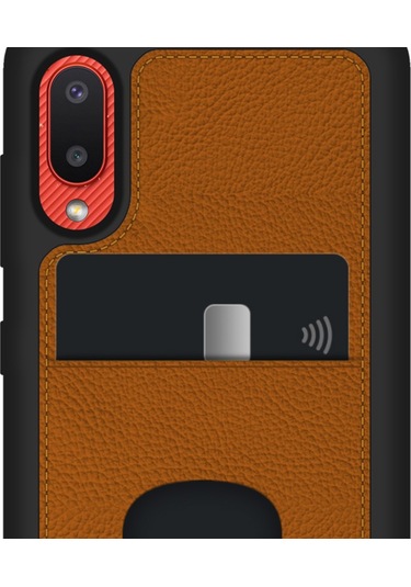 Fitcase Samsung Galaxy A02 Kilif Proda Deri Tek Kartlik Cepli 500649320
