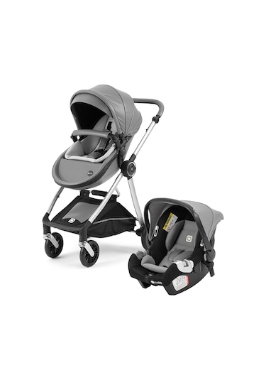 Quard Aura Travel Sistem Bebek Arabası Gri B6d76d60324n1