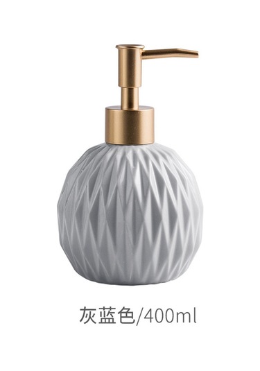 Suntek Seramik Sabunluk Ev Otel Tedarik Duş Şampuanı Mavi