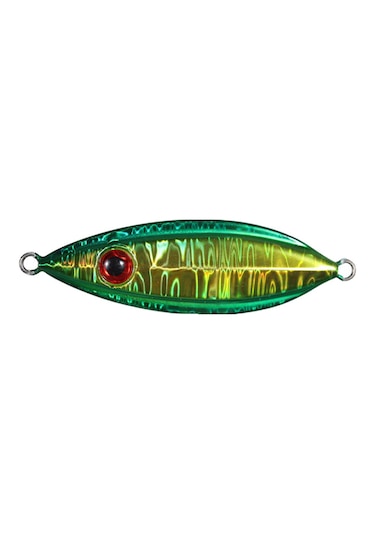Seabor Flat 60gr Jig Yem Renk : Green Gold