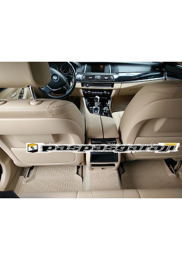 Bmw 5 Serisi F10 Bej 3D Havuzlu Paspas 2009-2012 Arası