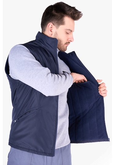 Micro Yelek İçi Polarlı Lacivert